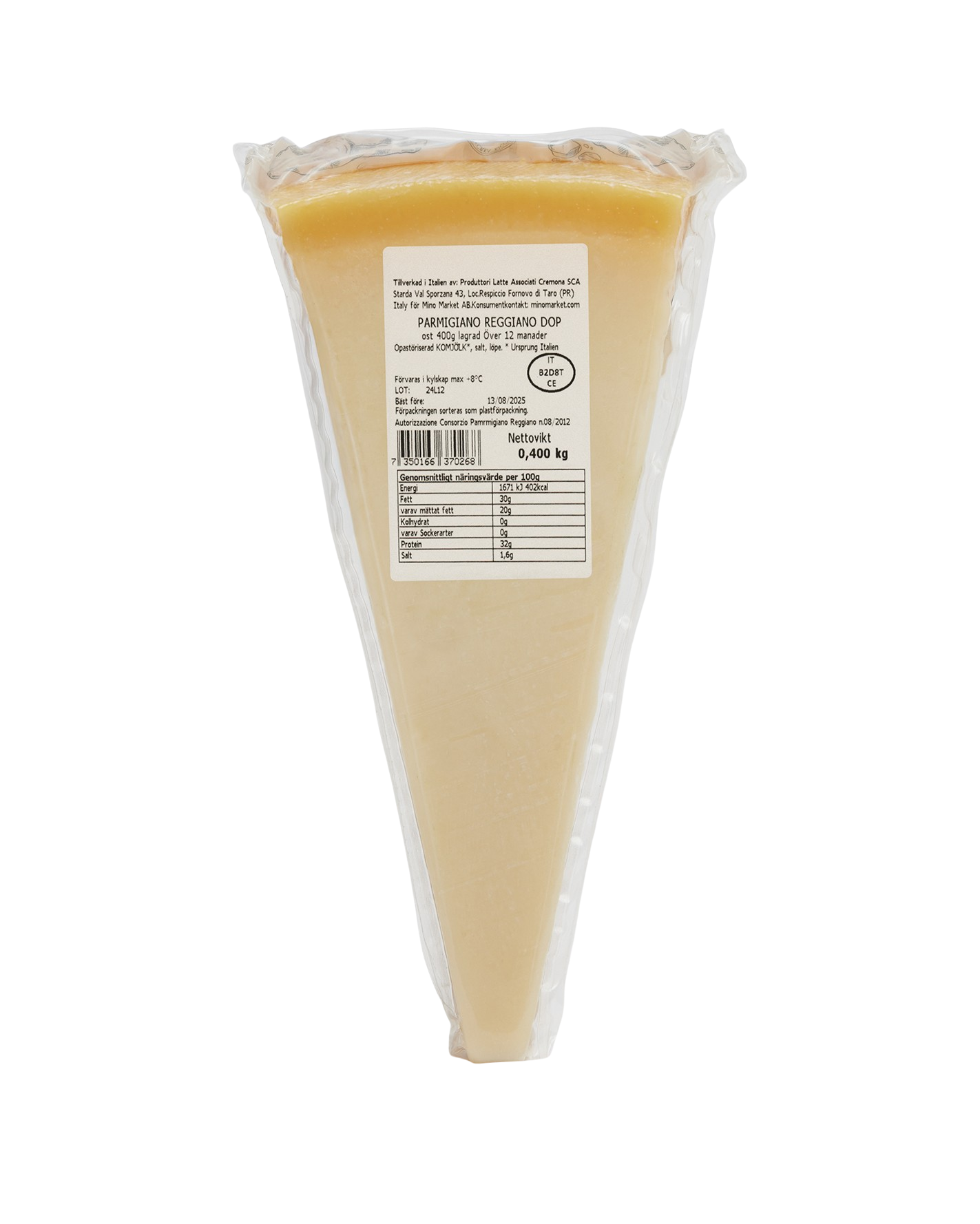 PARMIGIANO REGGIANO DOP 12