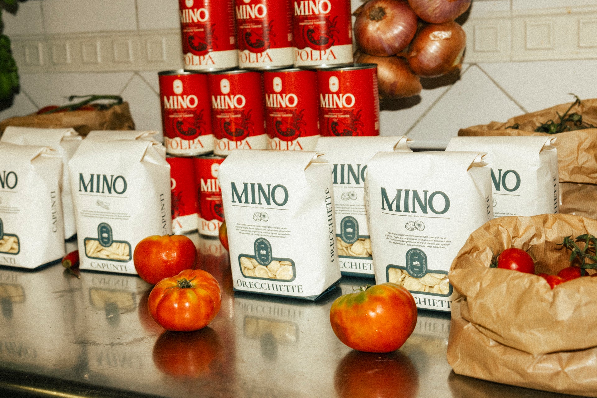 Mino - CREA Ricordi - Italiensk mat och recept – MINO